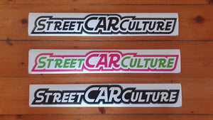 Street Car Culture Retro Sticker
