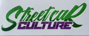 Street Car Culture Windscreen Sticker